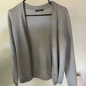 Brandy Melville Gray Shannon Cardigan
